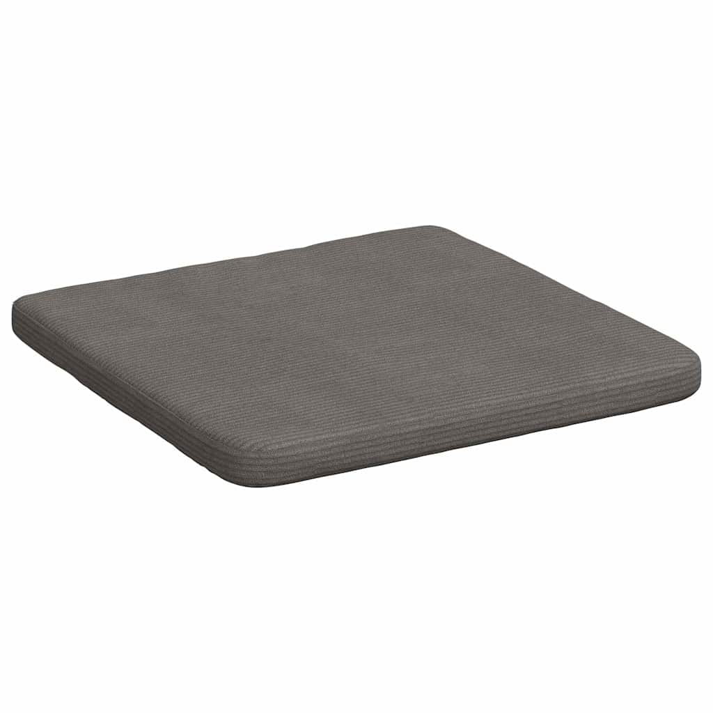 Ülőpárnák 4 pcs Világosszürke 40 x 40 x 3 cm Bársonyos szövet