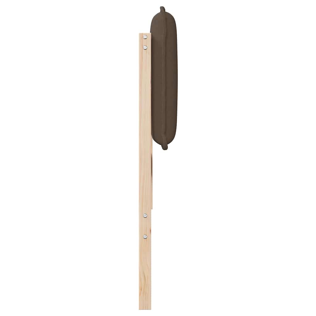 Kárpitozott fejtámla Természetes és Világosszürke 150 cm