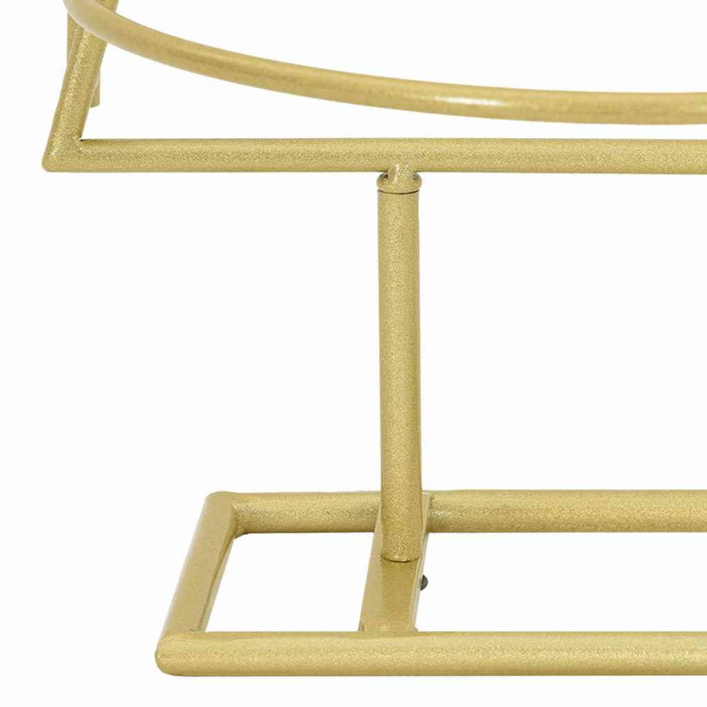 Fém karácsonyfa állvánnyal Arany 90 cm Porszórt Acél