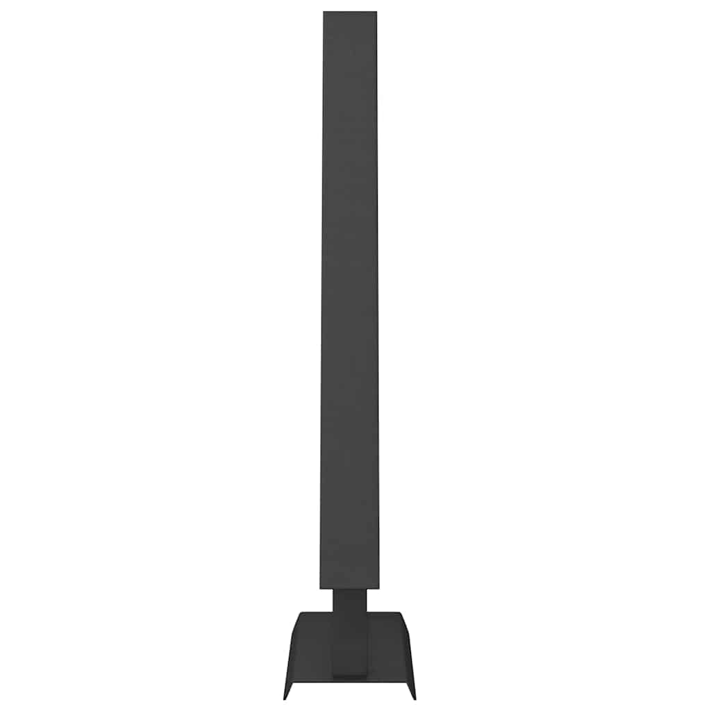 Fém karácsonyfa állvánnyal Fekete 60 cm Acél