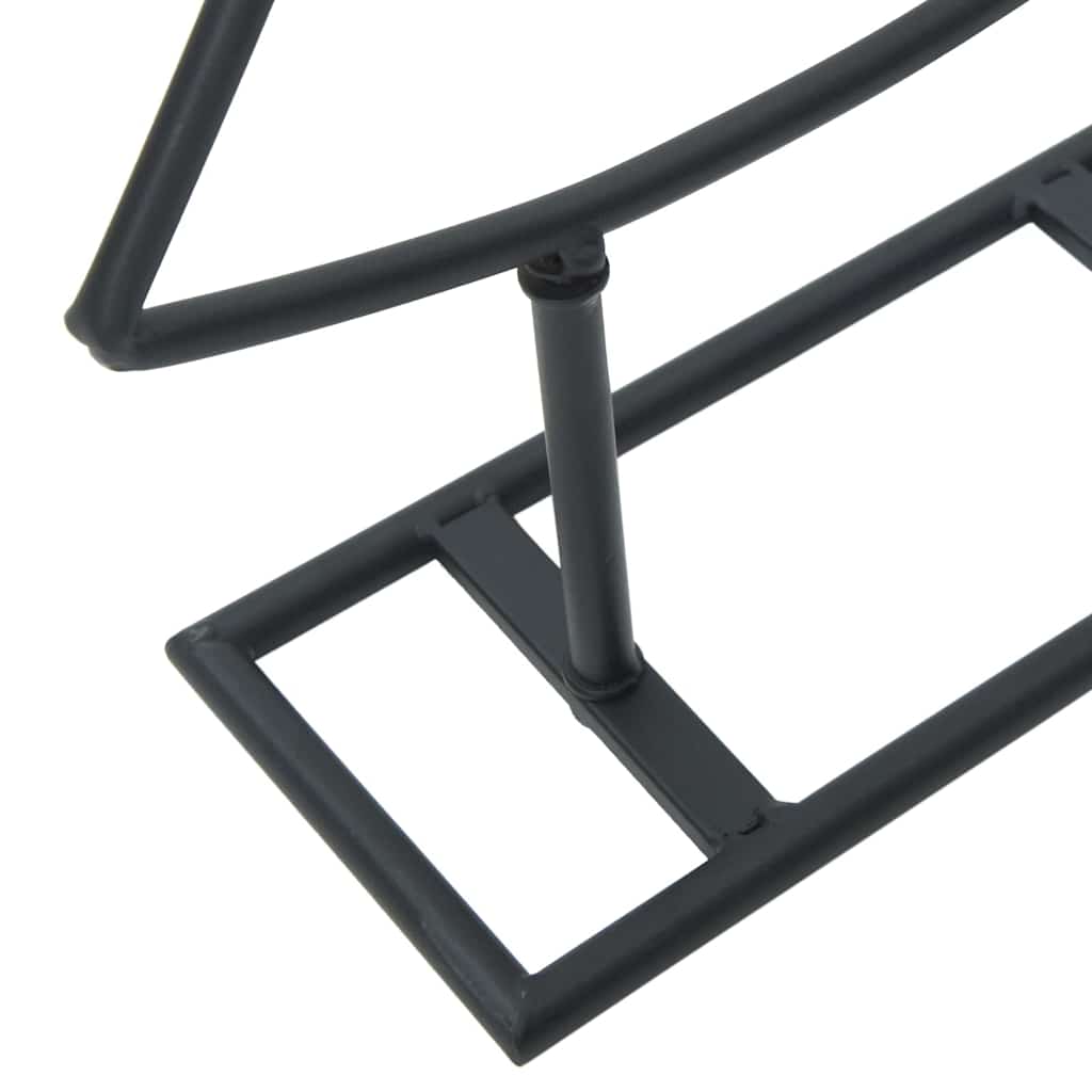 Fém karácsonyfa Fekete 60 cm Acél