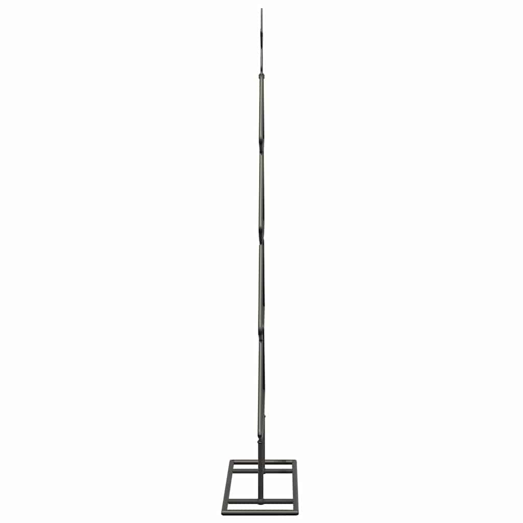 Fém karácsonyfa állvánnyal Fekete 90,5 cm Acél