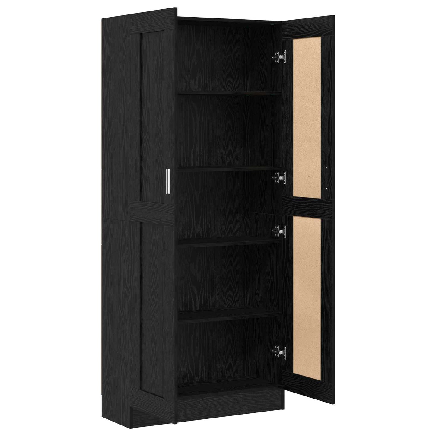 Könyvespolc 3 szintes 82,5 x 30,5 x 185 cm Szerelt Fa