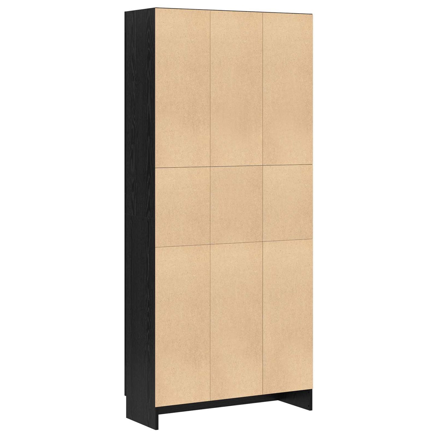 Könyvespolc 3 szintes 82,5 x 30,5 x 185 cm Szerelt Fa