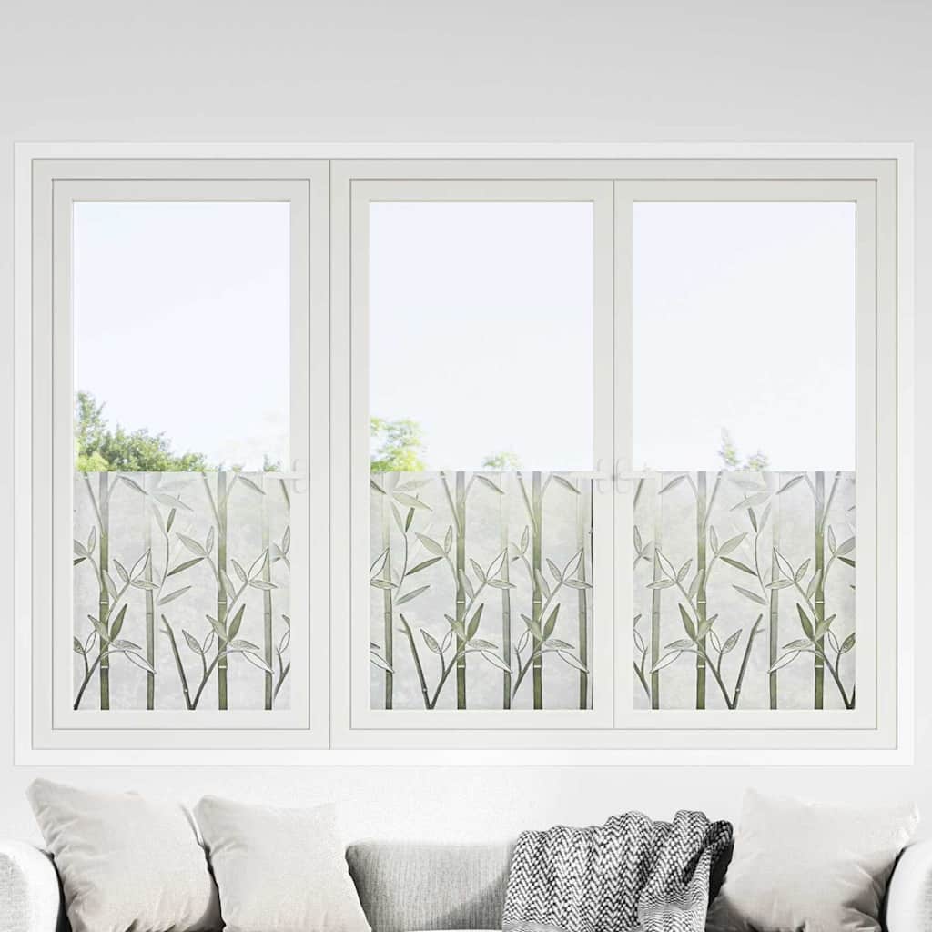 Statikus Ablakfólia Bambusz Minta 60 x 500 cm PVC