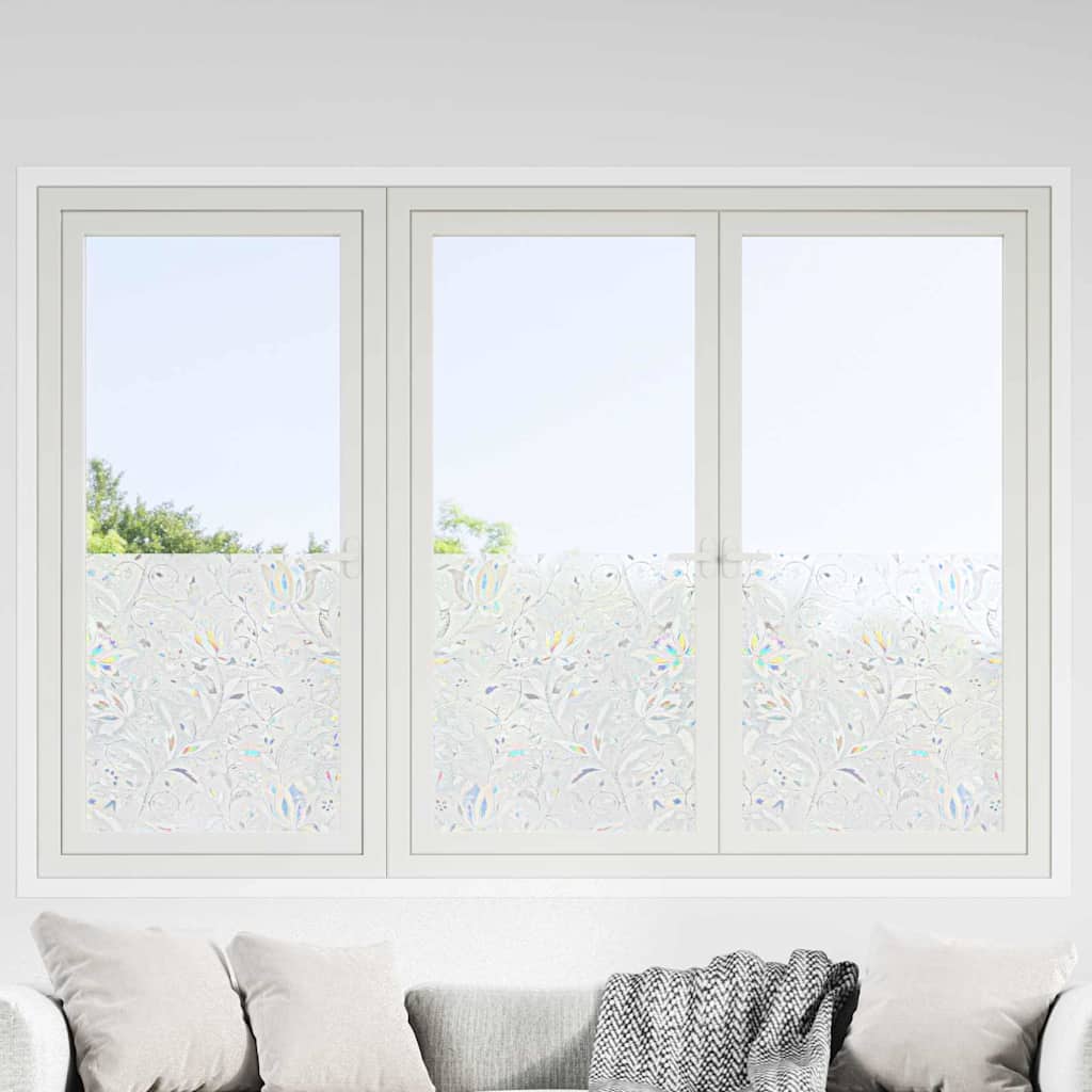 Statikus Ablakfólia Virág Minta 90 x 500 cm PVC