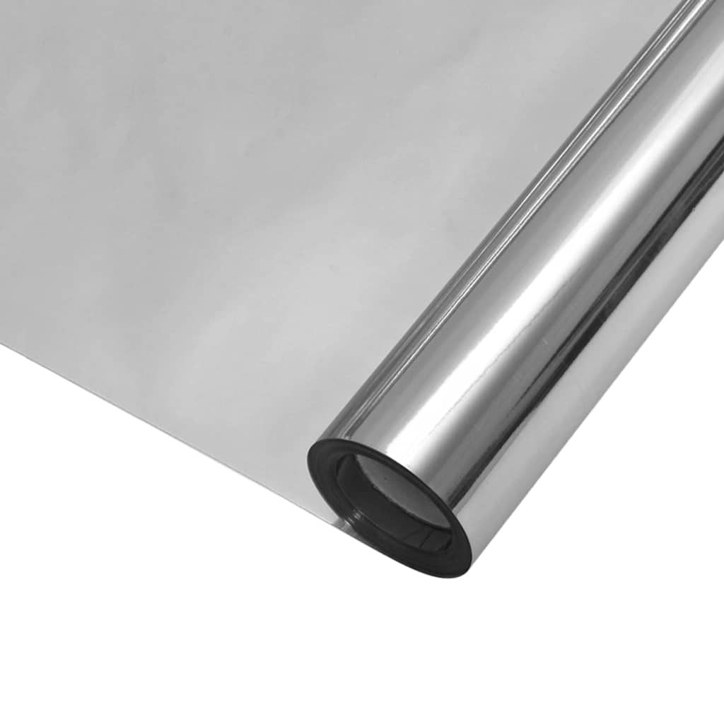 Statikus Reflektív Napelem Ablakfólia Ezüst 45 x 500 cm PVC