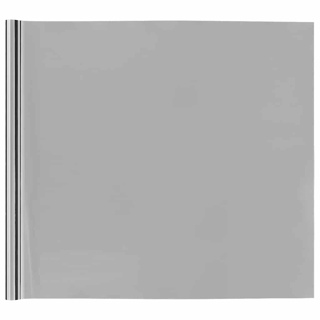 Statikus Reflektív Napelem Ablakfólia Ezüst 60 x 1000 cm PVC