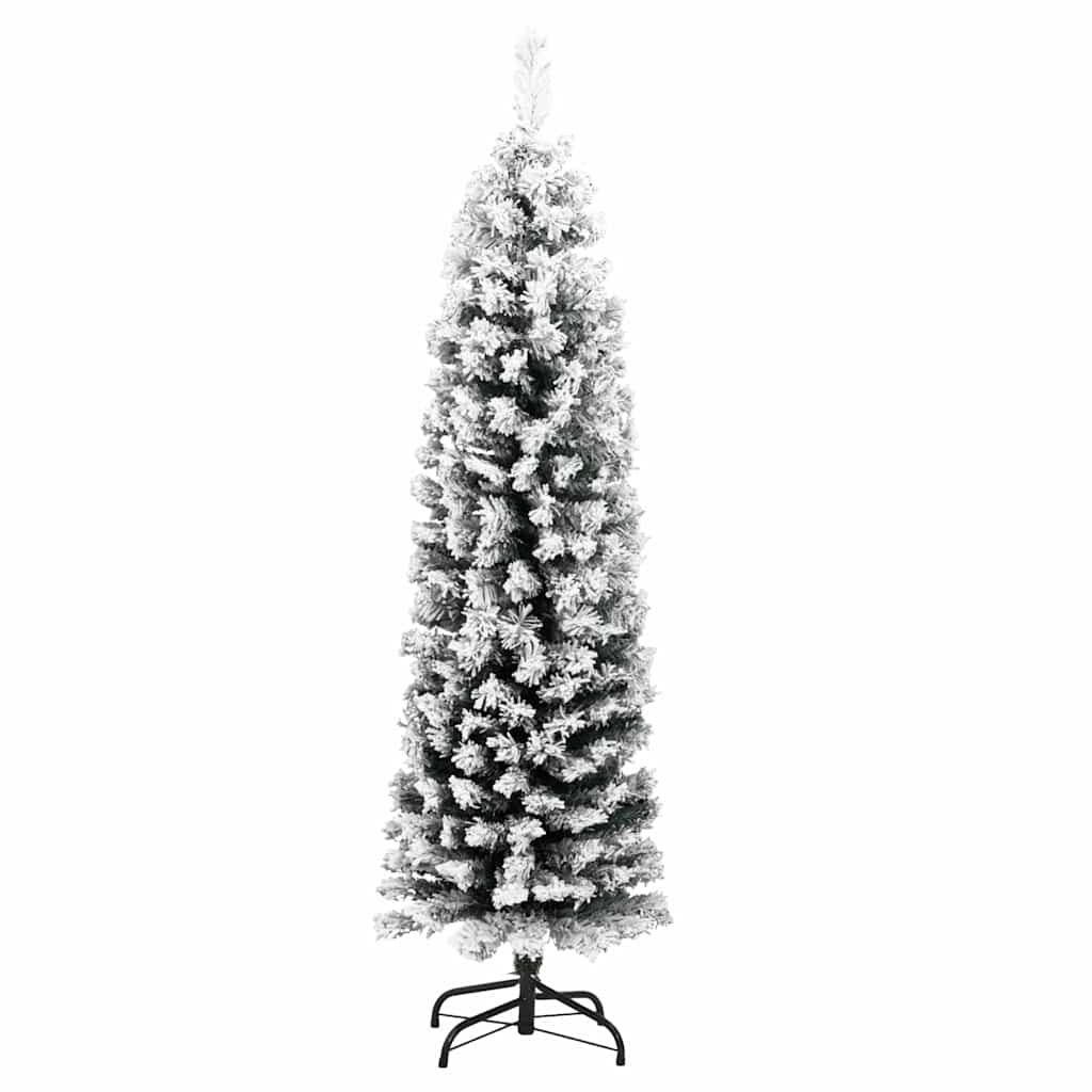 Mű karácsonyfa 150 LED-del Zöld 150 cm PVC, acél és műanyag
