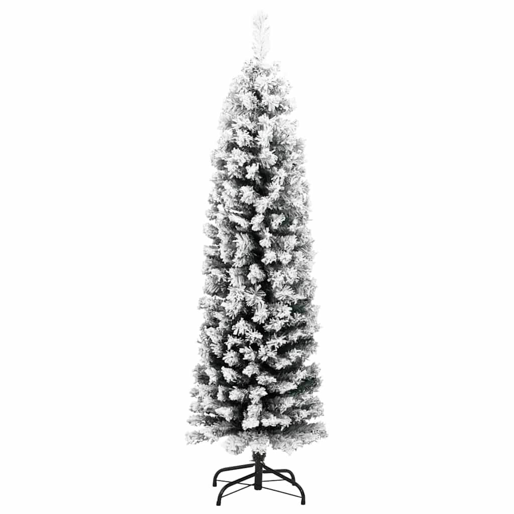 Mű karácsonyfa 150 LED-del Zöld 150 cm PVC, acél és műanyag