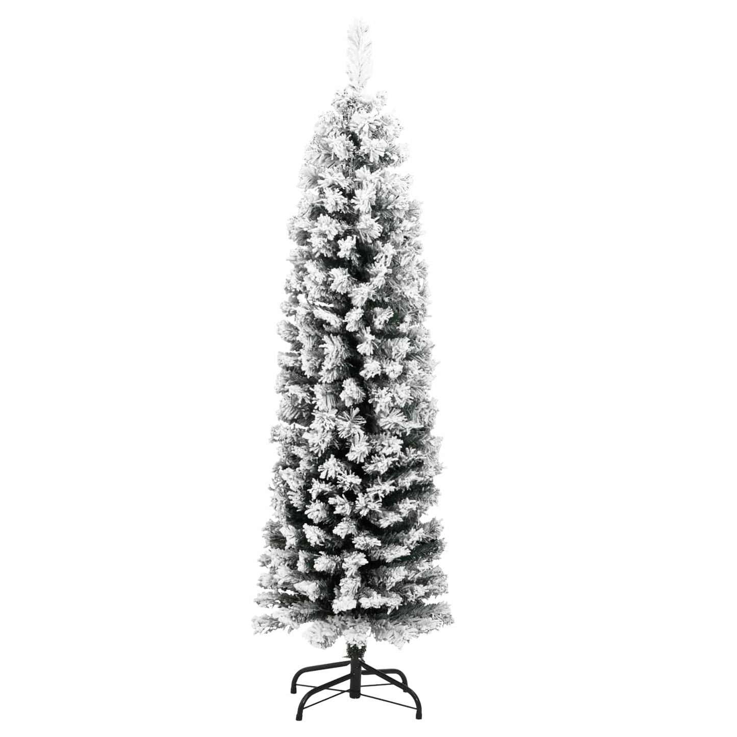 Mű karácsonyfa 150 LED-del Zöld 150 cm PVC, acél és műanyag