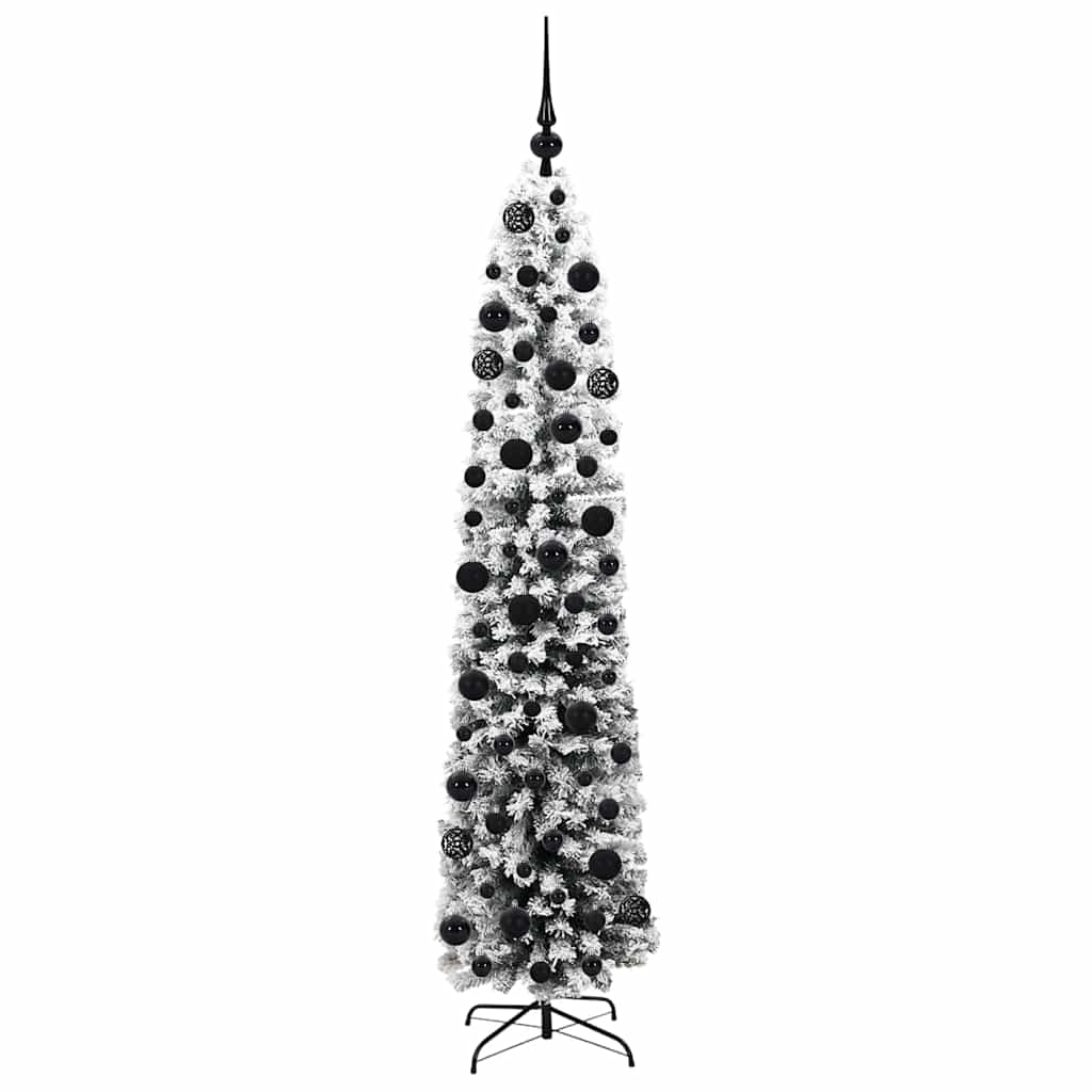 Mű karácsonyfa 300 LED-del Zöld 180 cm PVC, acél és műanyag