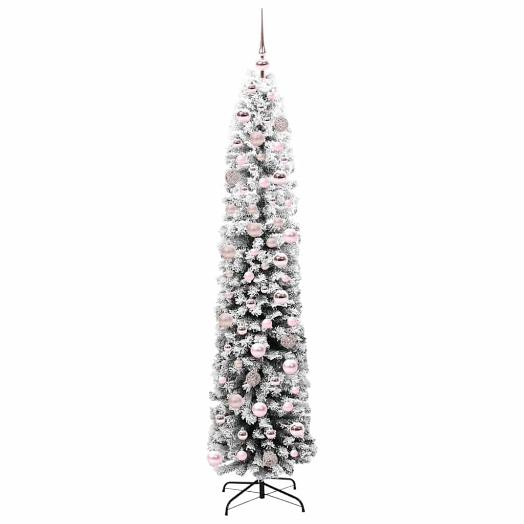 Mű karácsonyfa 300 LED-del Zöld 180 cm PVC, acél és műanyag