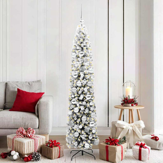 Mű karácsonyfa 300 LED-del Zöld 180 cm PVC, acél és műanyag