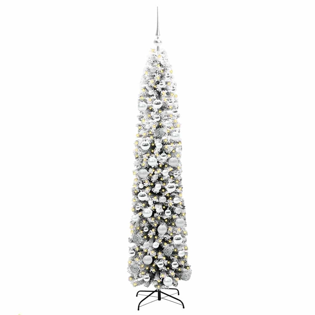 Mű karácsonyfa 300 LED-del Zöld 180 cm PVC, acél és műanyag