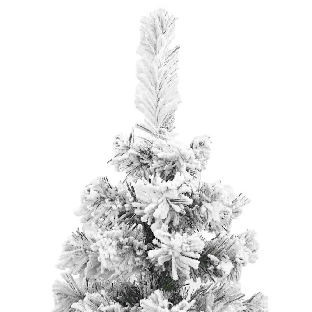 Mű karácsonyfa 300 LED-del Zöld 210 cm PVC, acél és műanyag