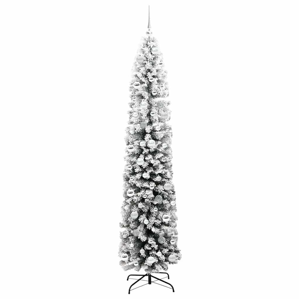 Mű karácsonyfa 300 LED-del Zöld 210 cm PVC, acél és műanyag