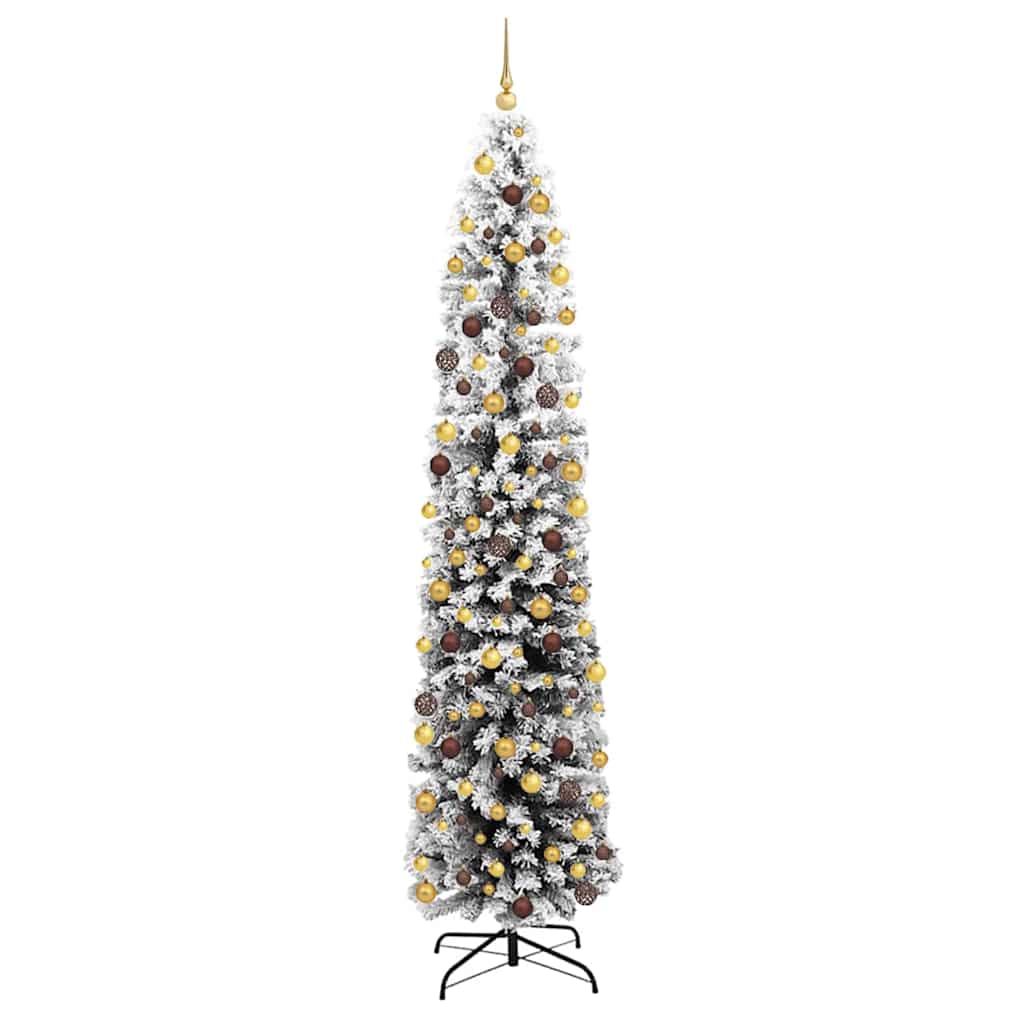 Mű karácsonyfa 300 LED-del Zöld 240 cm PVC, acél és műanyag