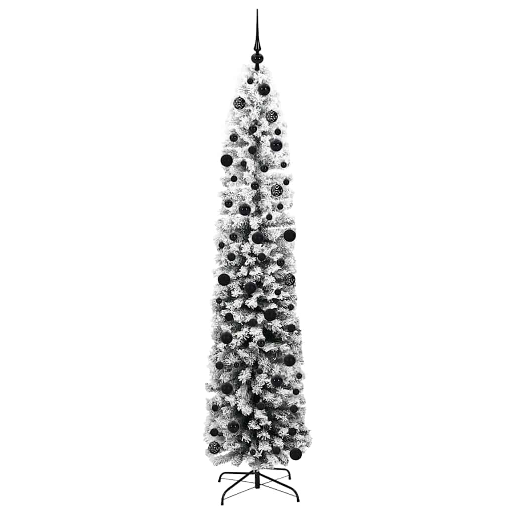 Mű karácsonyfa 300 LED-del Zöld 240 cm PVC, acél és műanyag