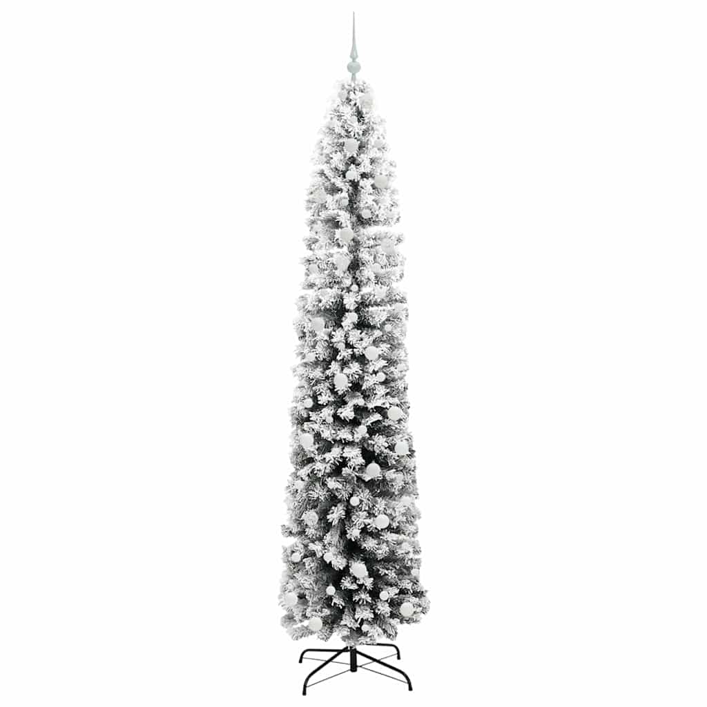 Mű karácsonyfa 300 LED-del Zöld 240 cm PVC, acél és műanyag