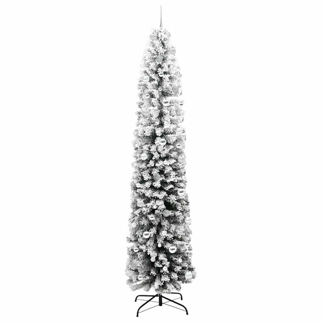 Mű karácsonyfa 300 LED-del Zöld 240 cm PVC, acél és műanyag