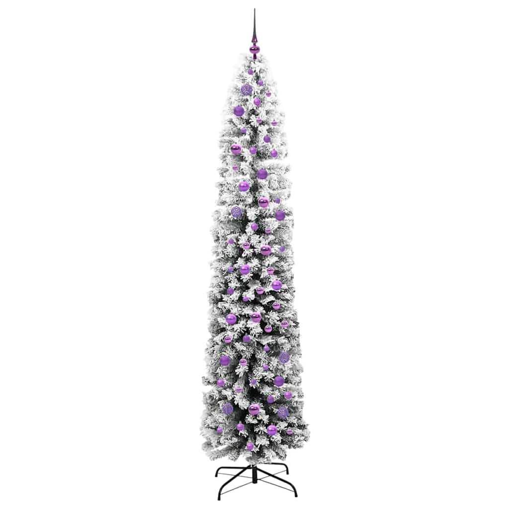 Mű karácsonyfa 300 LED-del Zöld 240 cm PVC, acél és műanyag