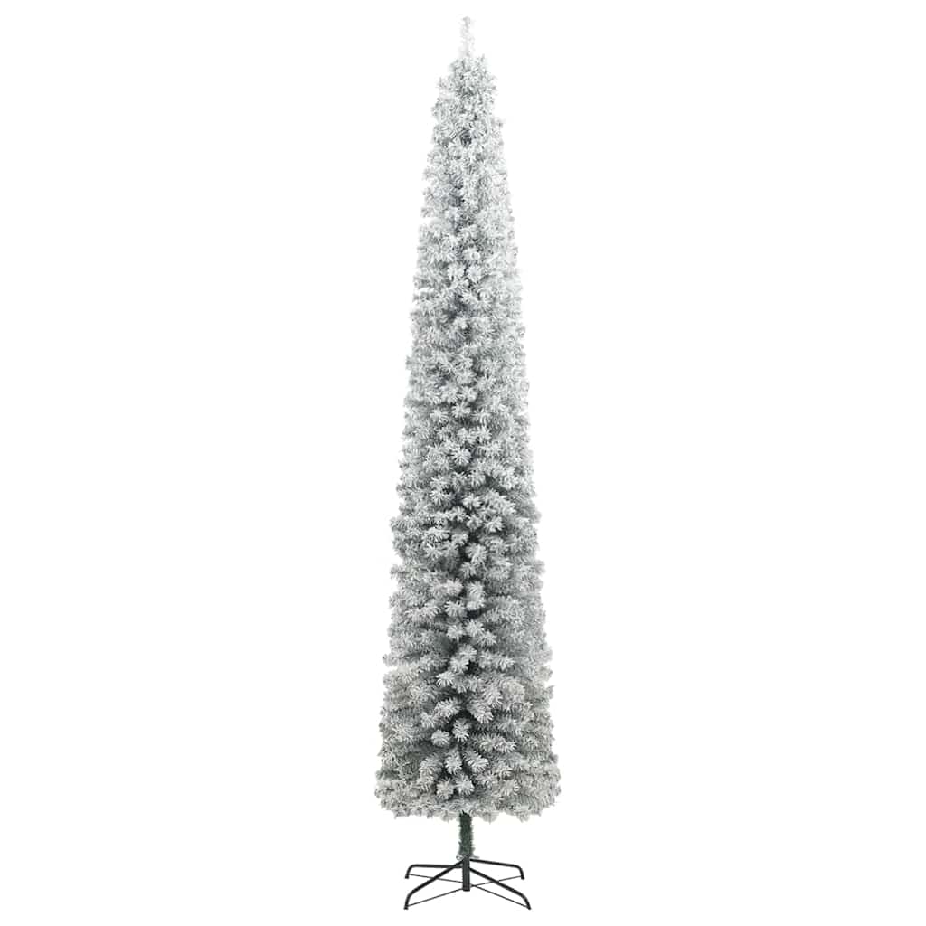 Mű karácsonyfa 300 LED-del Zöld 270 cm PVC, acél és műanyag