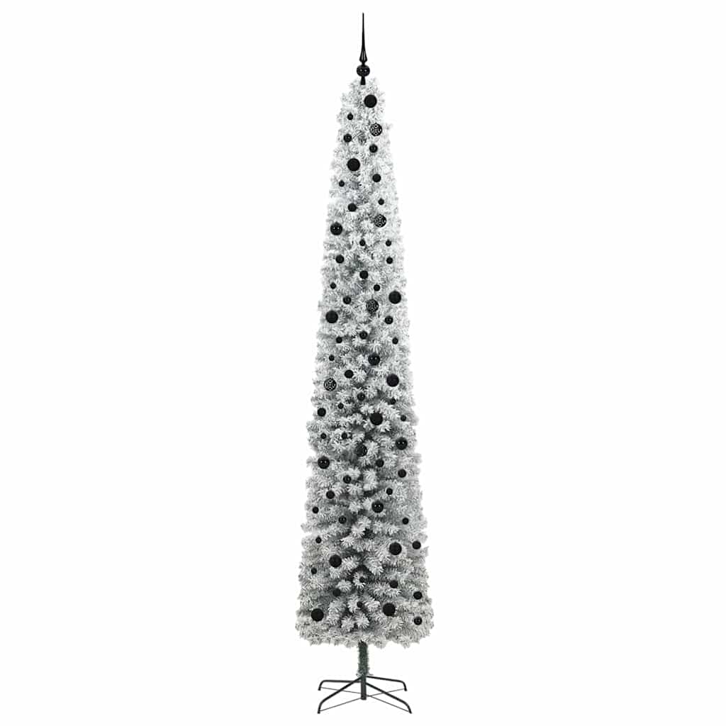 Mű karácsonyfa 300 LED-del Zöld 300 cm PVC, acél és műanyag