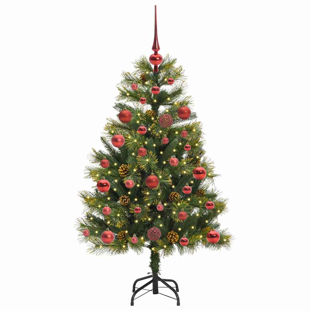 Műanyag Hajtogatós Karácsonyfa Tojásokkal Zöld 120 cm