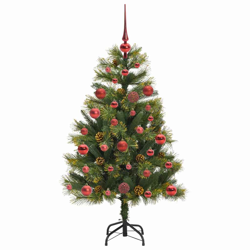 Műanyag Hajtogatós Karácsonyfa Tojásokkal Zöld 120 cm