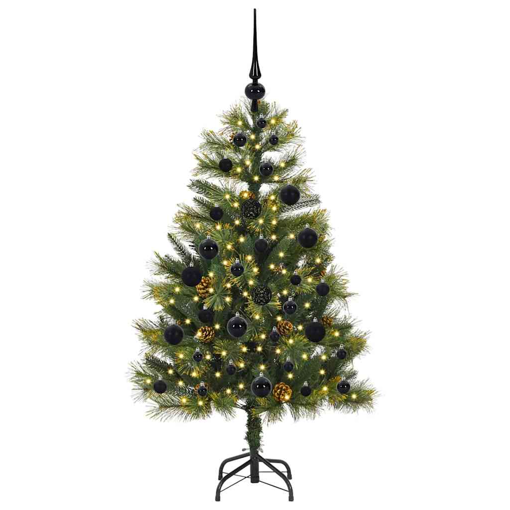 Műanyag Hajtogatós Karácsonyfa Tojásokkal Zöld 120 cm