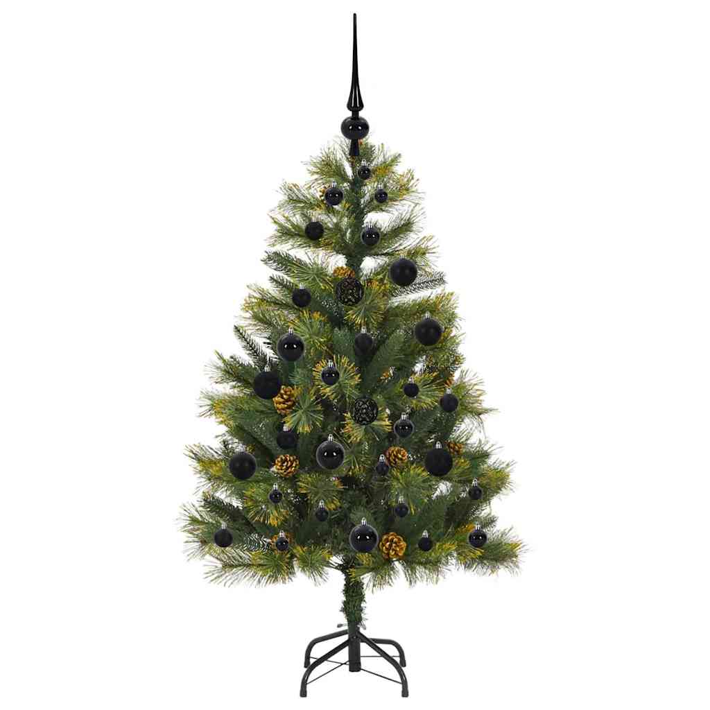 Műanyag Hajtogatós Karácsonyfa Tojásokkal Zöld 120 cm