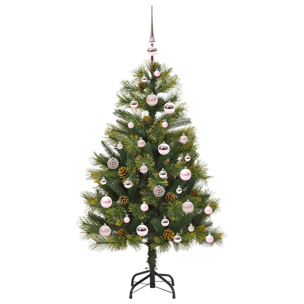 Műanyag Hajtogatós Karácsonyfa Tojásokkal Zöld 120 cm