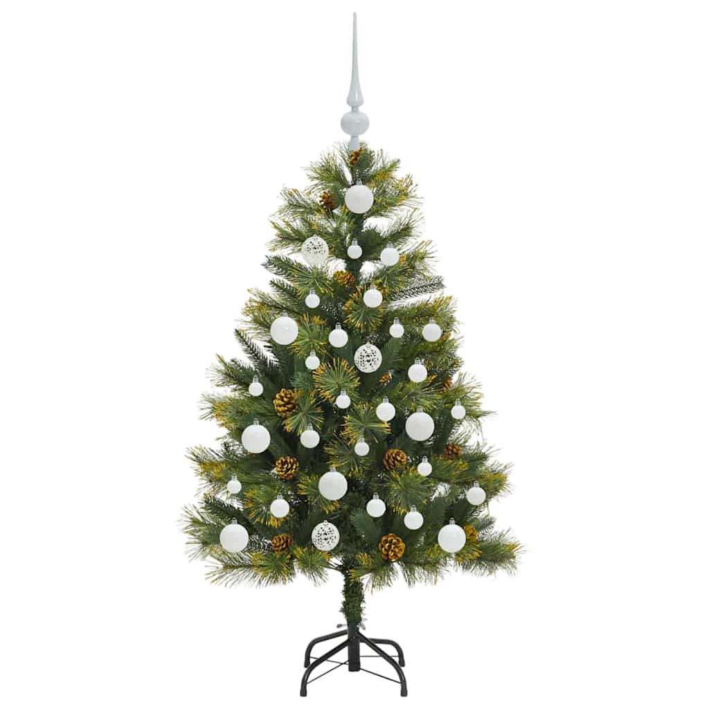 Műanyag Hajtogatós Karácsonyfa Tojásokkal Zöld 120 cm