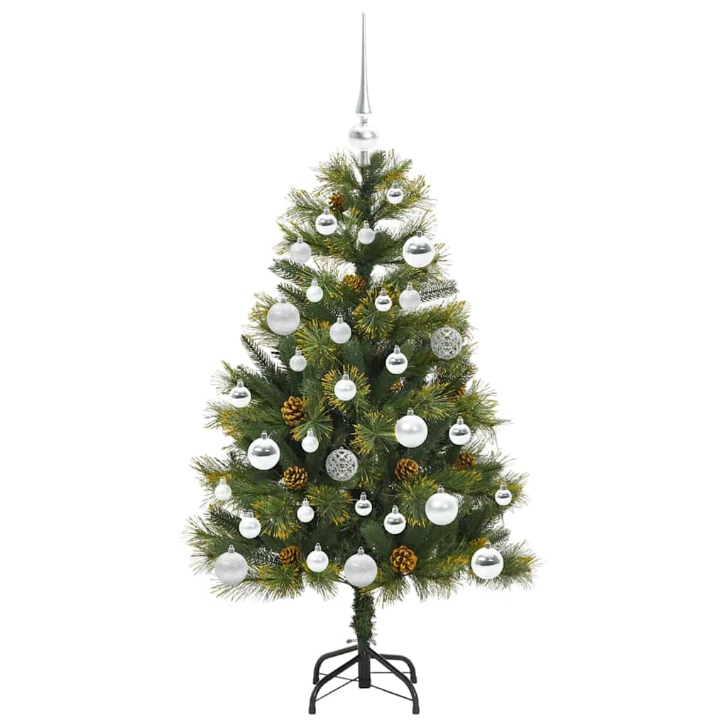 Műanyag Hajtogatós Karácsonyfa Tojásokkal Zöld 120 cm