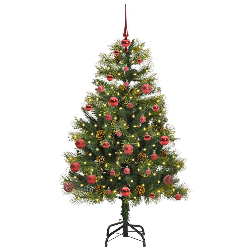 Műanyag Hajtogatós Karácsonyfa Tojásokkal Zöld 150 cm