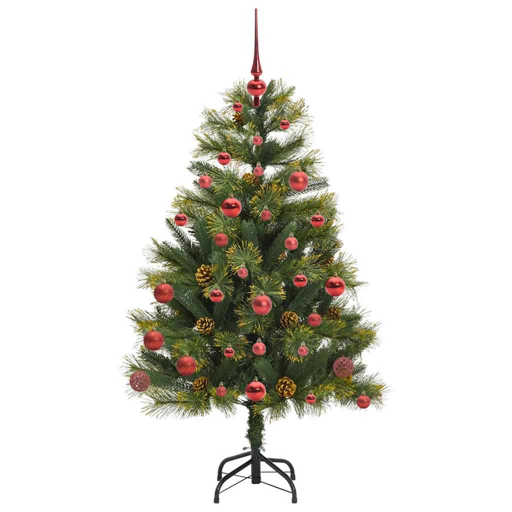 Műanyag Hajtogatós Karácsonyfa Tojásokkal Zöld 150 cm