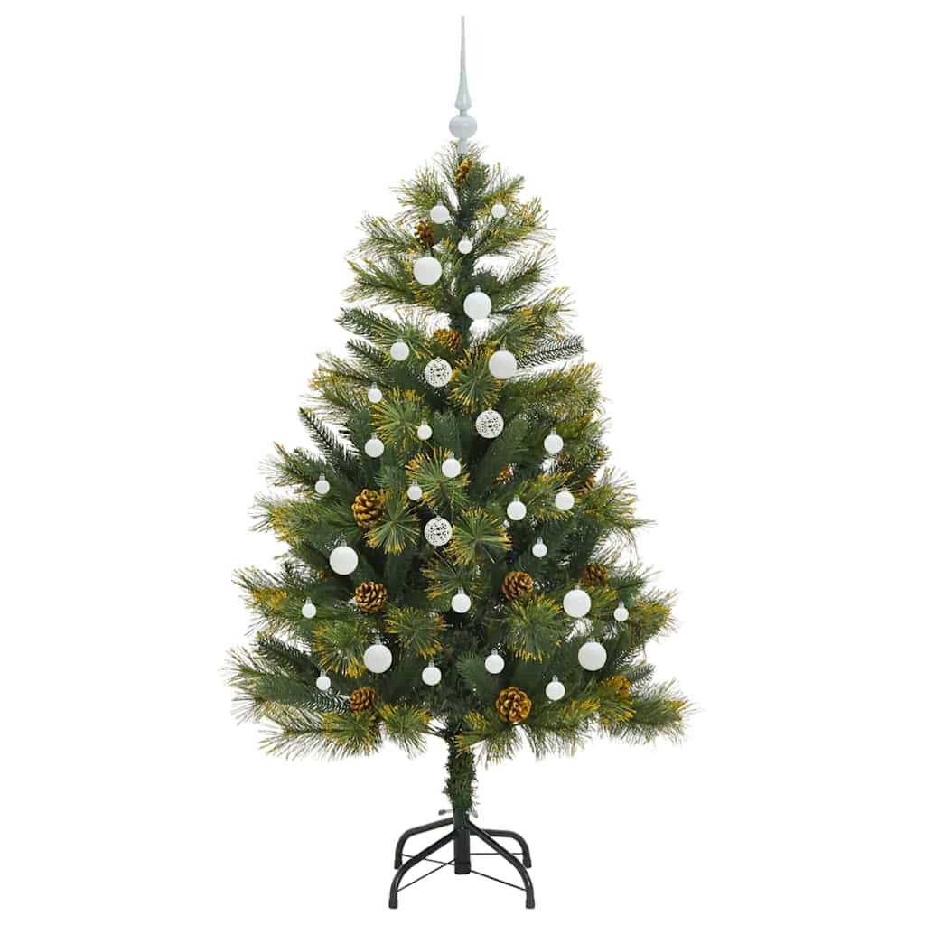 Műanyag Hajtogatós Karácsonyfa Tojásokkal Zöld 150 cm