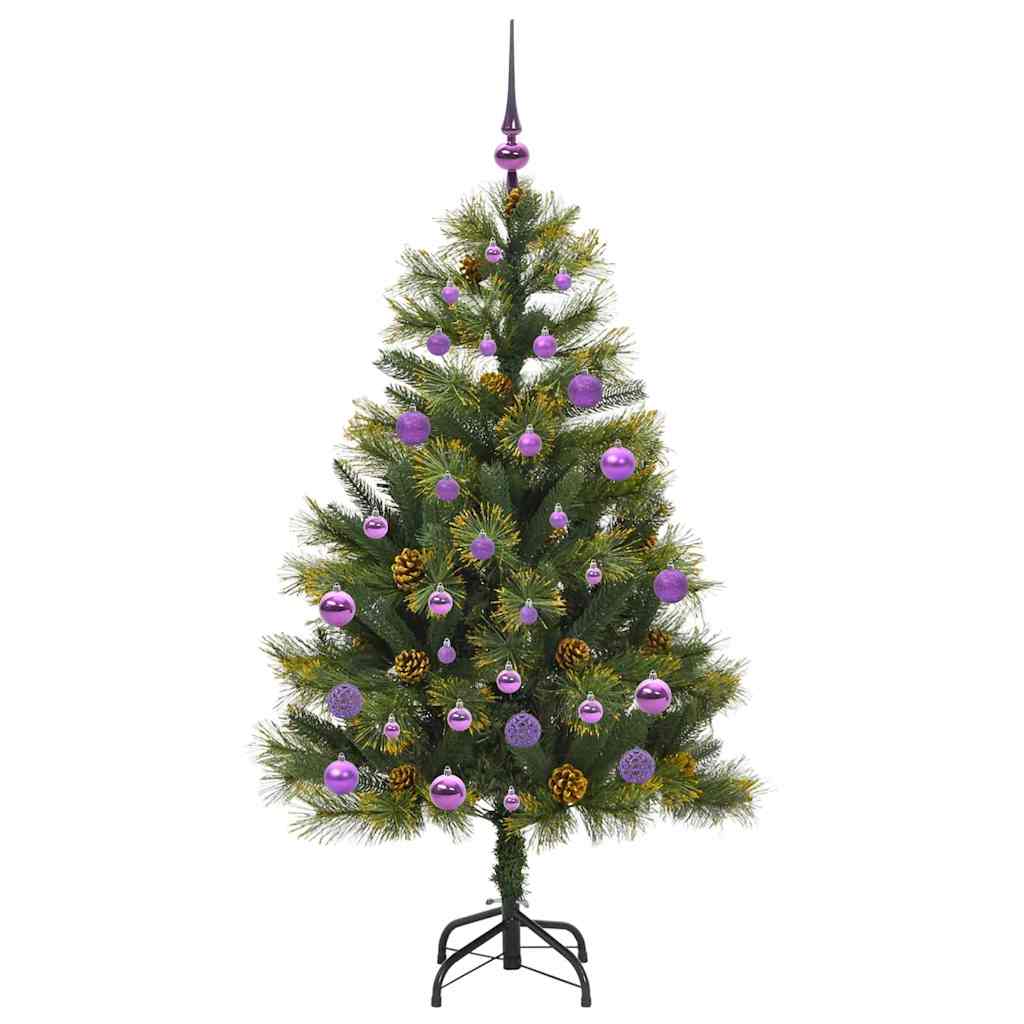 Műanyag Hajtogatós Karácsonyfa Tojásokkal Zöld 150 cm