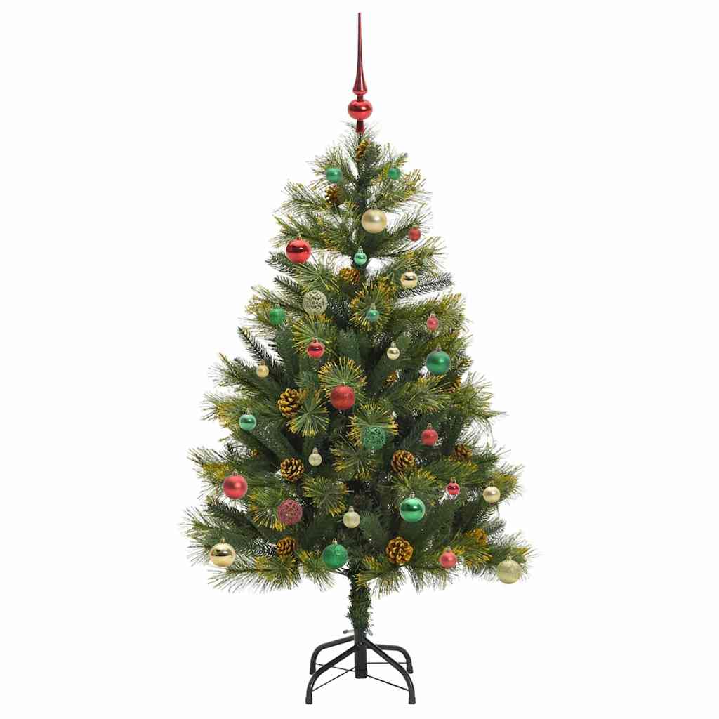 Műanyag Hajtogatós Karácsonyfa Tojásokkal Zöld 150 cm