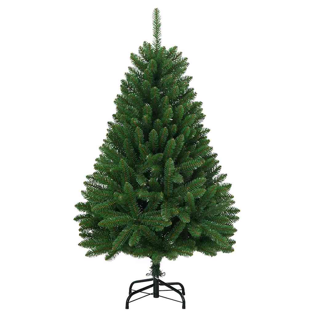 Mű karácsonyfa 150 LED-del Zöld 120 cm PVC és fém