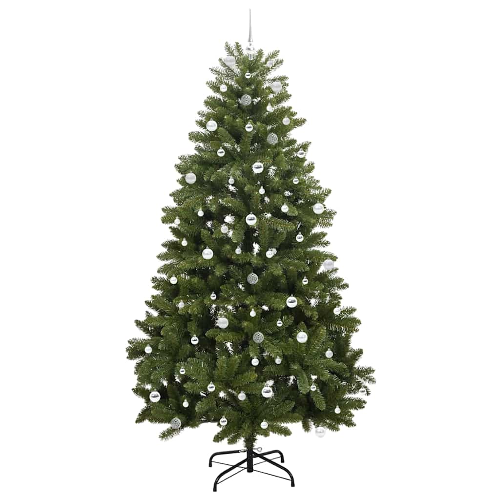 Mű karácsonyfa 300 LED-del Zöld 240 cm PVC és fém