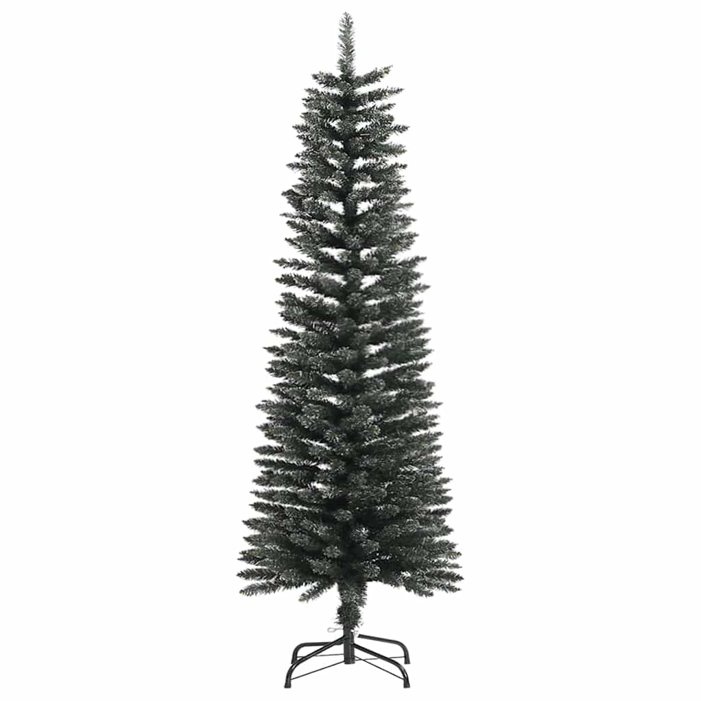 Mű karácsonyfa 150 LED-del Zöld 120 cm PVC és Műanyag és Acél