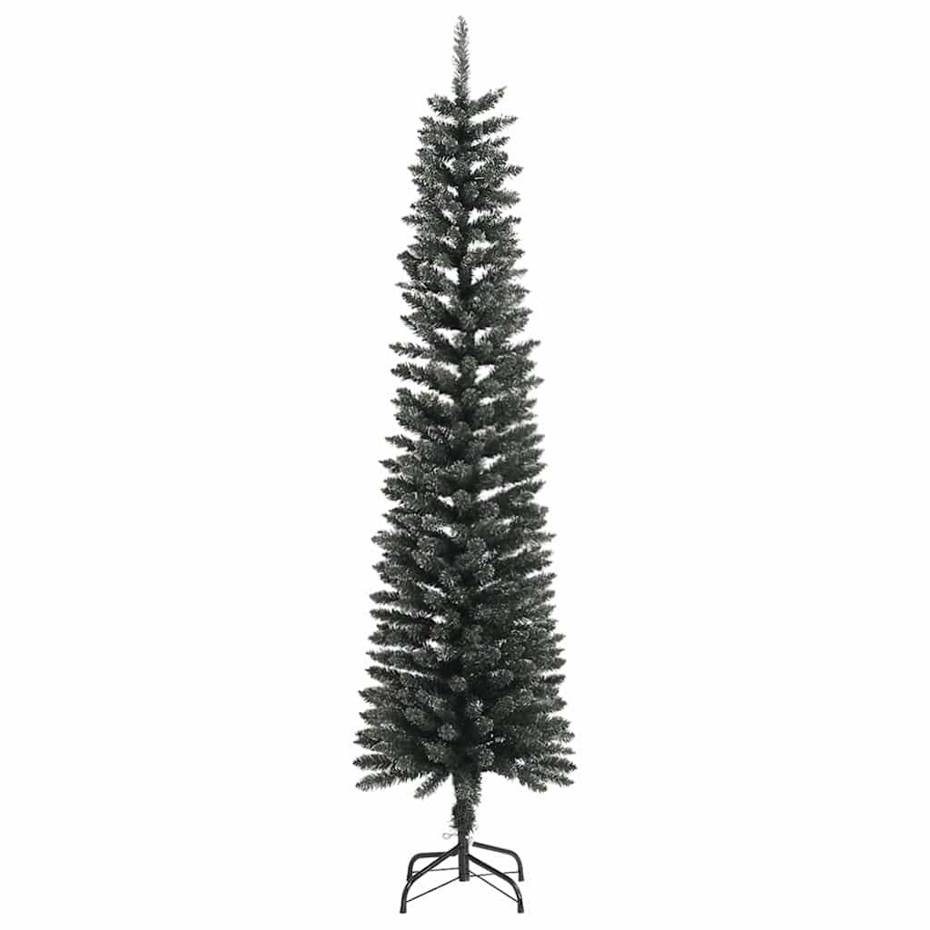 Mű karácsonyfa 300 LED-del Zöld 210 cm PVC és Műanyag és Acél