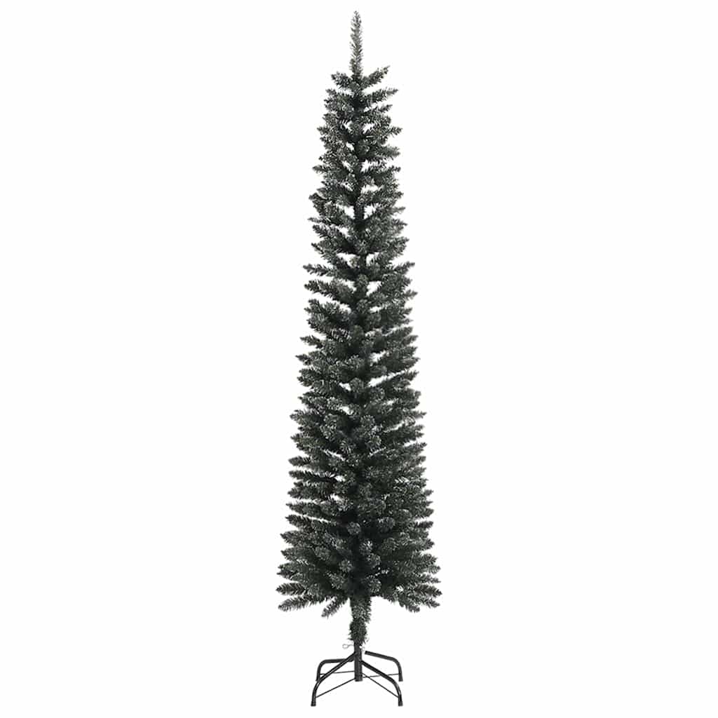 Mű karácsonyfa 300 LED-del Zöld 210 cm PVC és Műanyag és Acél