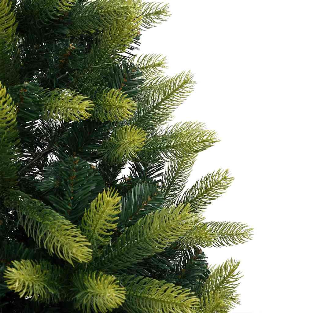 Műanyag Hajtogatott Karácsonyfa 150 LED-del Zöld 150 cm