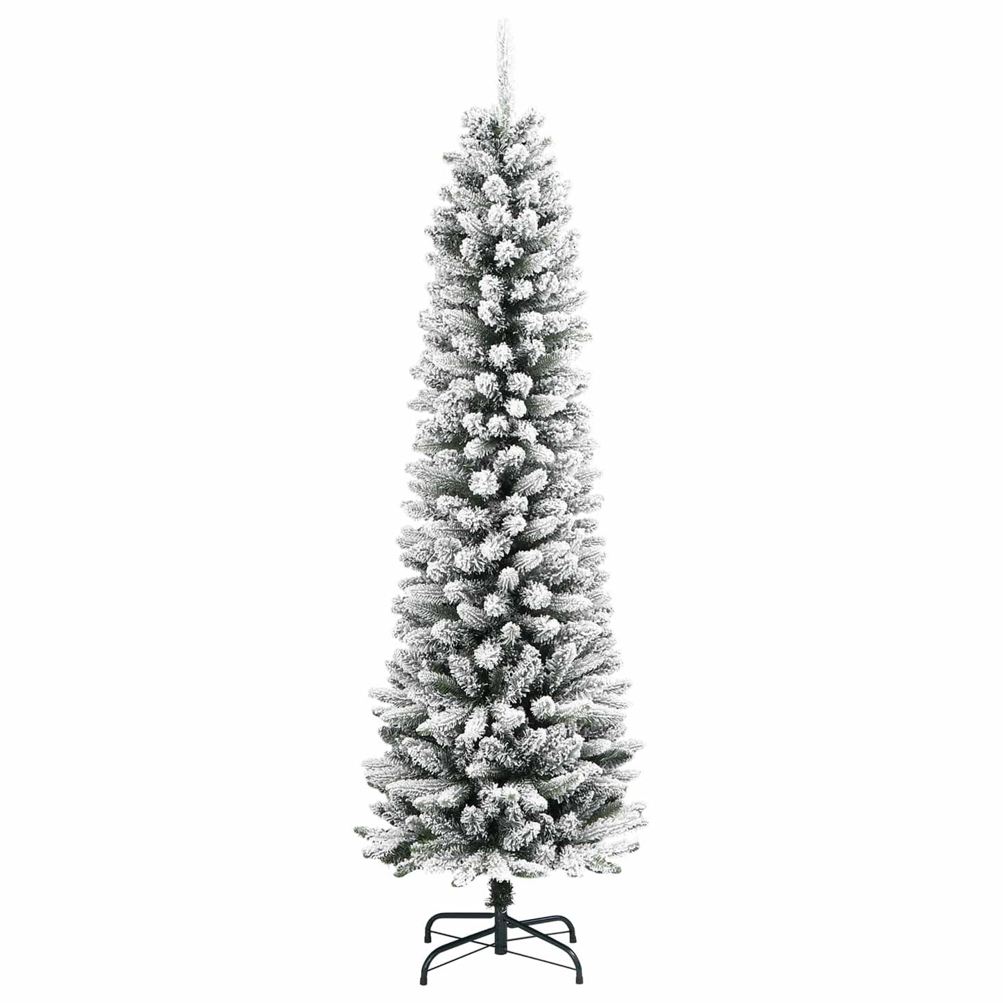 Mű karácsonyfa Fehér 150 cm PVC és Fém és Műanyag