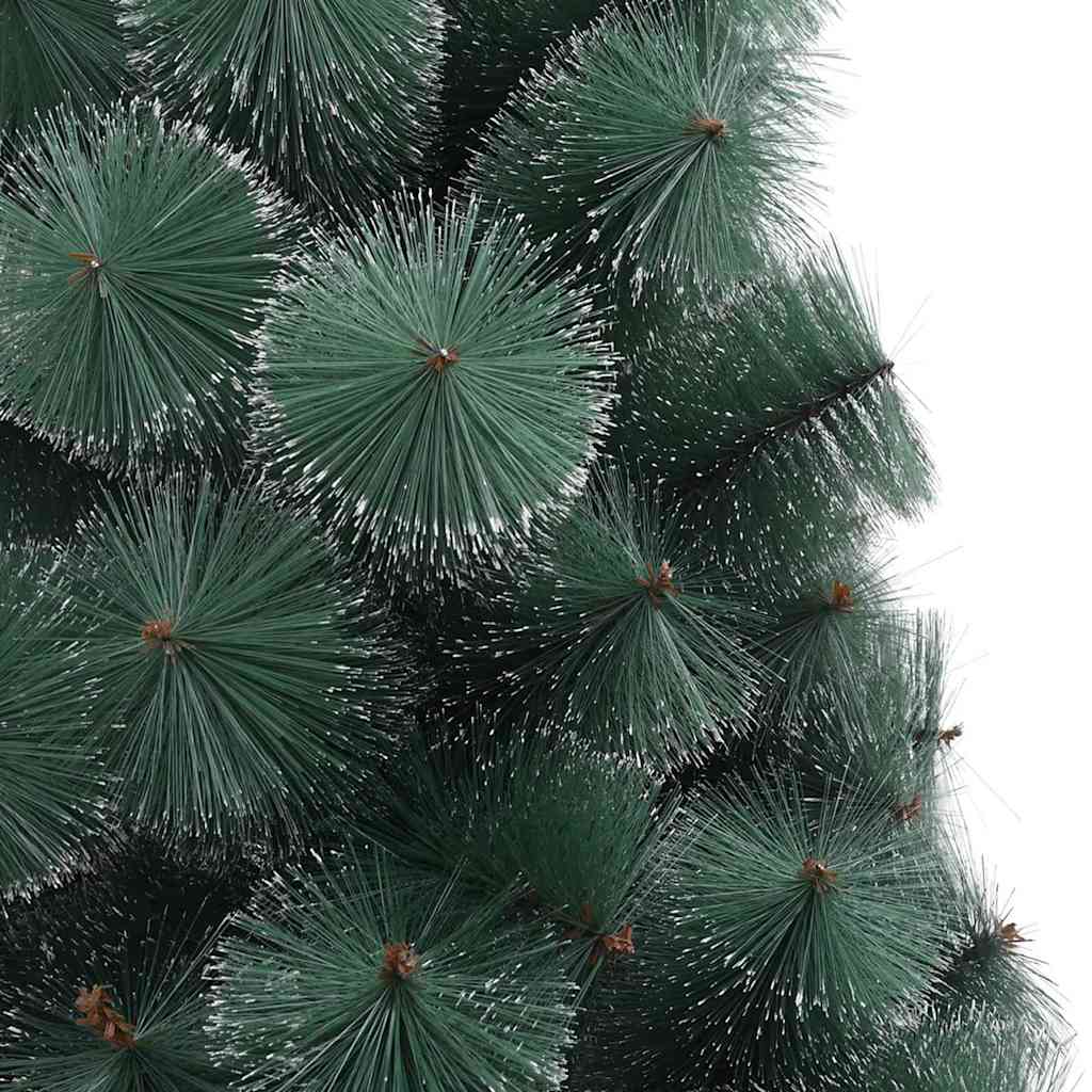 Műfenyő előre világított karácsonyfa gömbkészlettel Zöld 120 cm