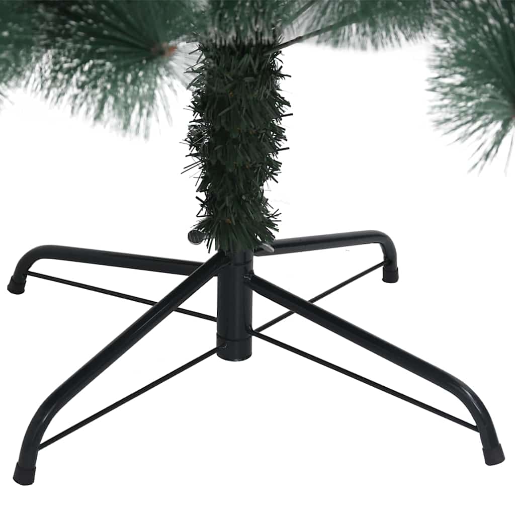 Műfenyő, elővilágítva, díszlabda szettel Zöld 150 cm PET