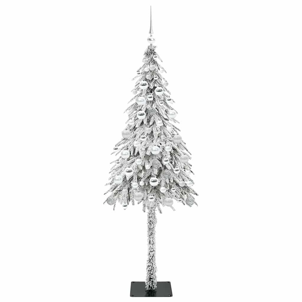 Karácsonyfa 300 LED-del állvánnyal Fehér 180 cm PE és Acél